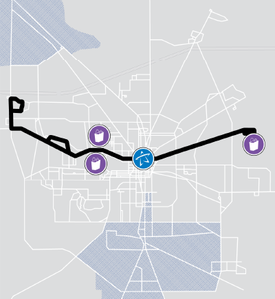 Azalea Route Mini Map