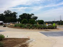 FAMU Way construction September 2015